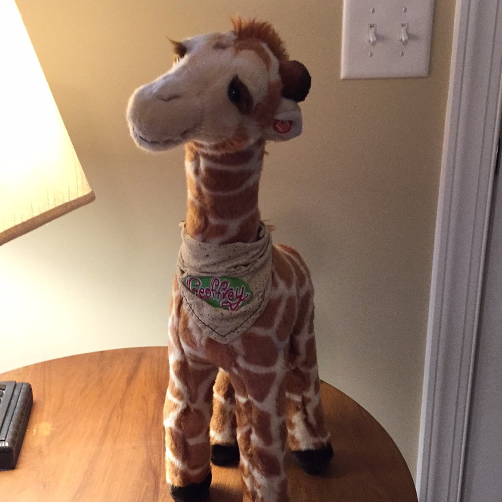 Toys R Us Vintage Talking Geoffrey Giraffe
